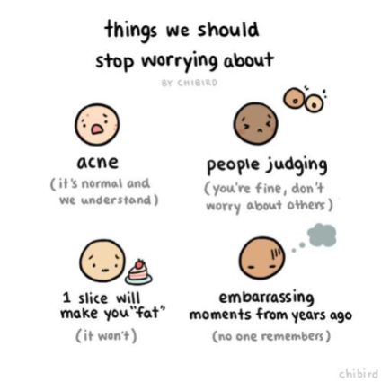 Things We Should Stop Worrying About